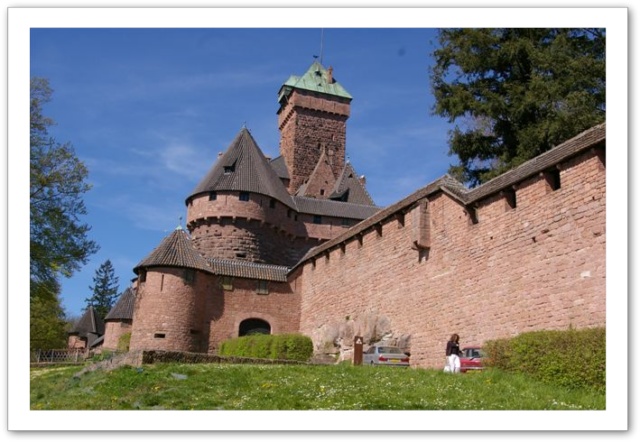 Le château du Haut - Koenigsbourg en Alsace