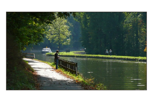 Campagne alsacienne Le long du canal  de la Marne au Rhin Photo Torsten Wermuth