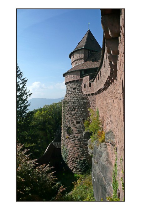 l exterieur du chateau du haut koenigsbourg Photo Torsten Wermuth  vacances en alsace