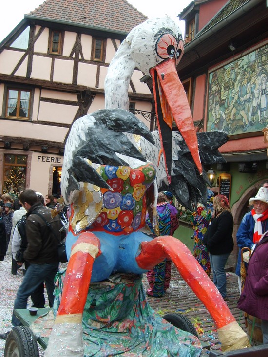 A une heure du gite Carnaval de Riquewihr en Alsace Photo Angele Lapp