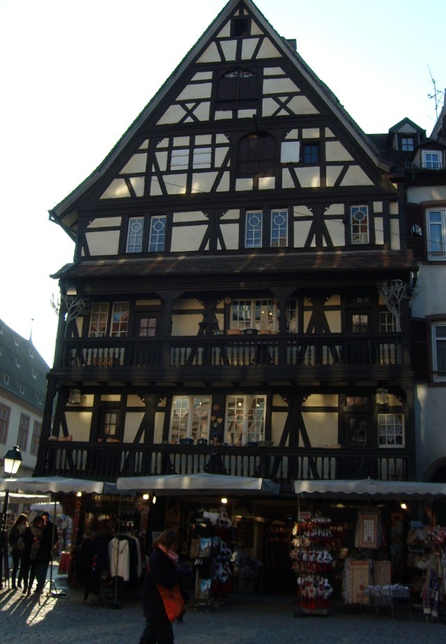 Vacances à Strasbourg Maison à colombages renaissance